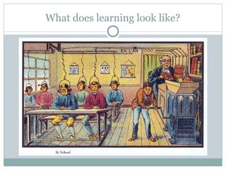What does learning look like?
 