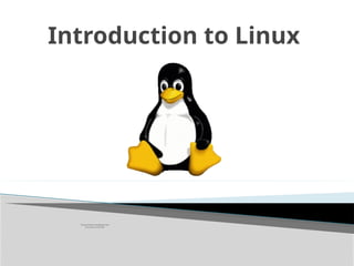 Comprehensive Introduction to Linux Command Line and System Basics | PPTX