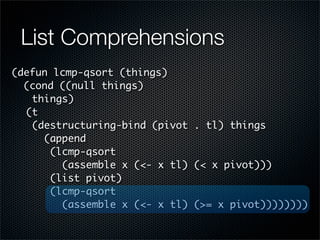 Introduction To Lisp | PDF
