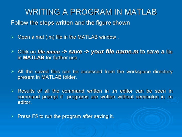 How to work on Matlab.......