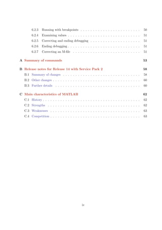 Introduction to-matlab | PDF