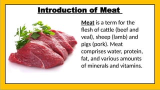INTRODUCTION-TO-MEAT.pptx................. | PPTX