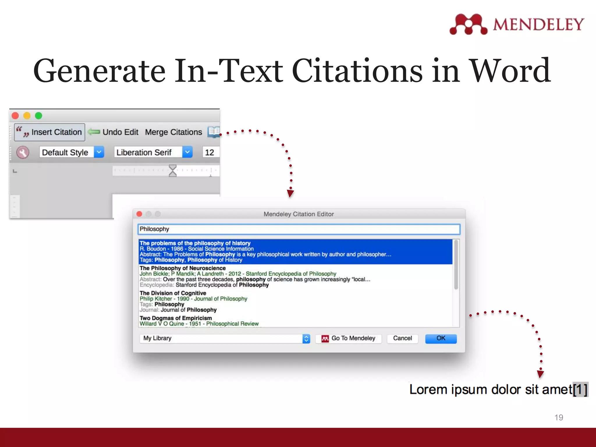 Generate In-Text Citations in Word
19
 
