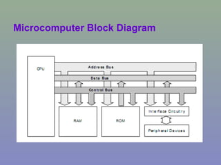 Microcomputer Block Diagram
 