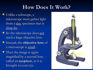 how can a light microscope work