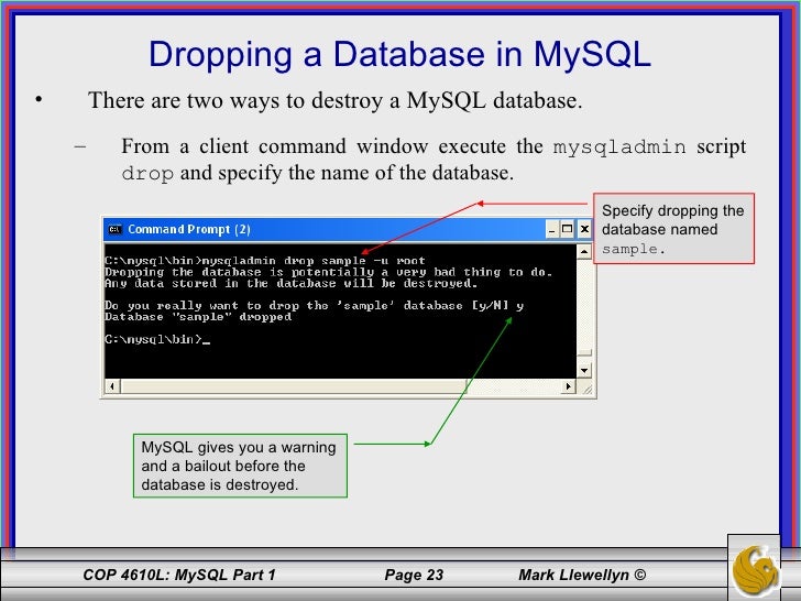 Introduction to MySQL - Part 1