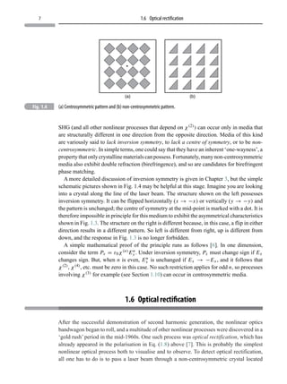 Simple Non Linear Pattern Example Introduction to-nonlinear-optics | PDF
