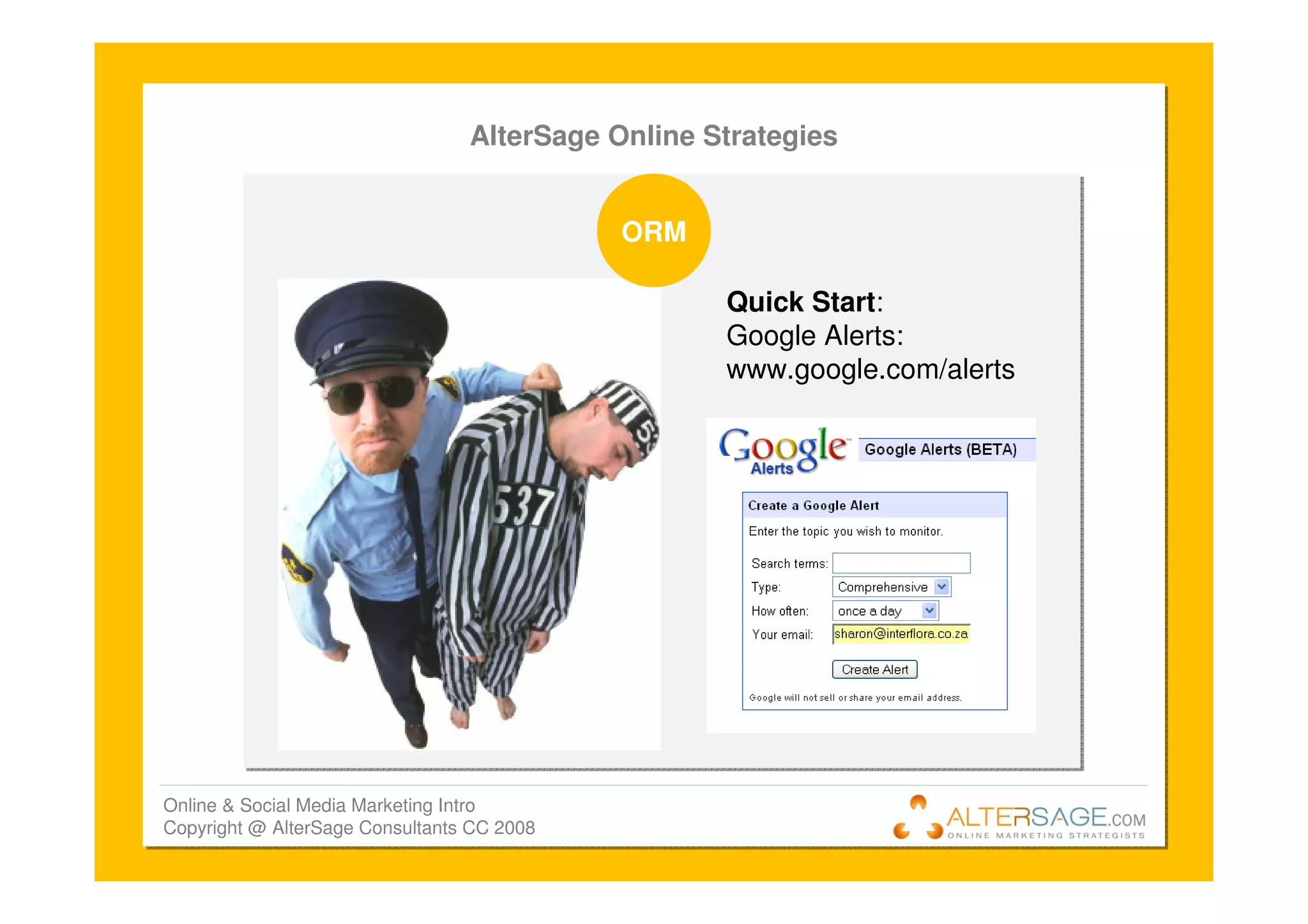 Introduction To Online Marketing