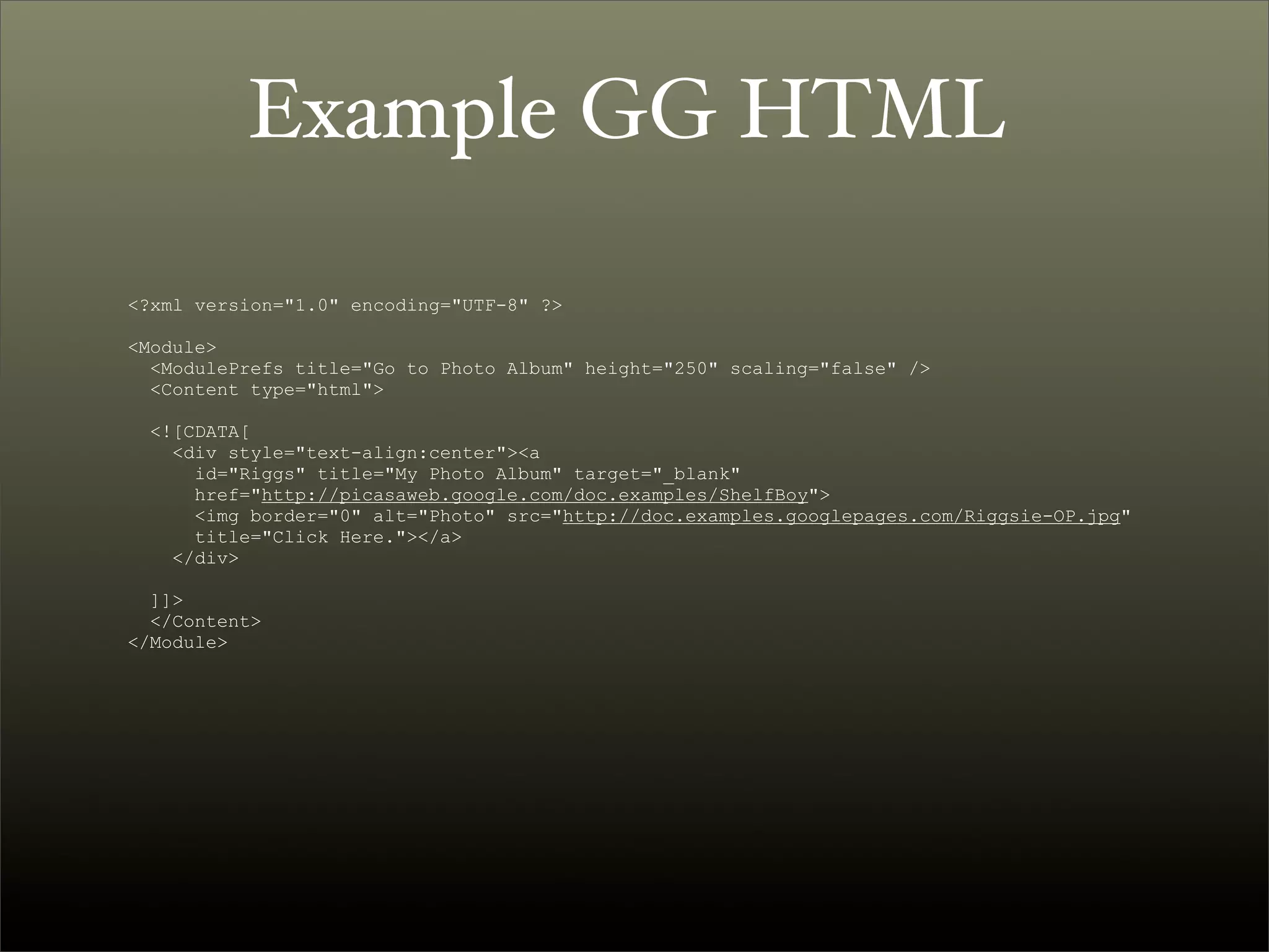 Introduction to OpenSocial
