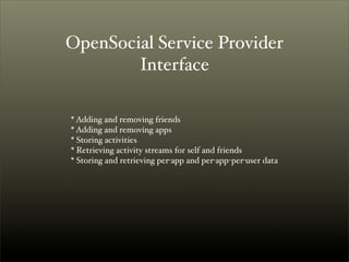 Introduction to OpenSocial | PPT