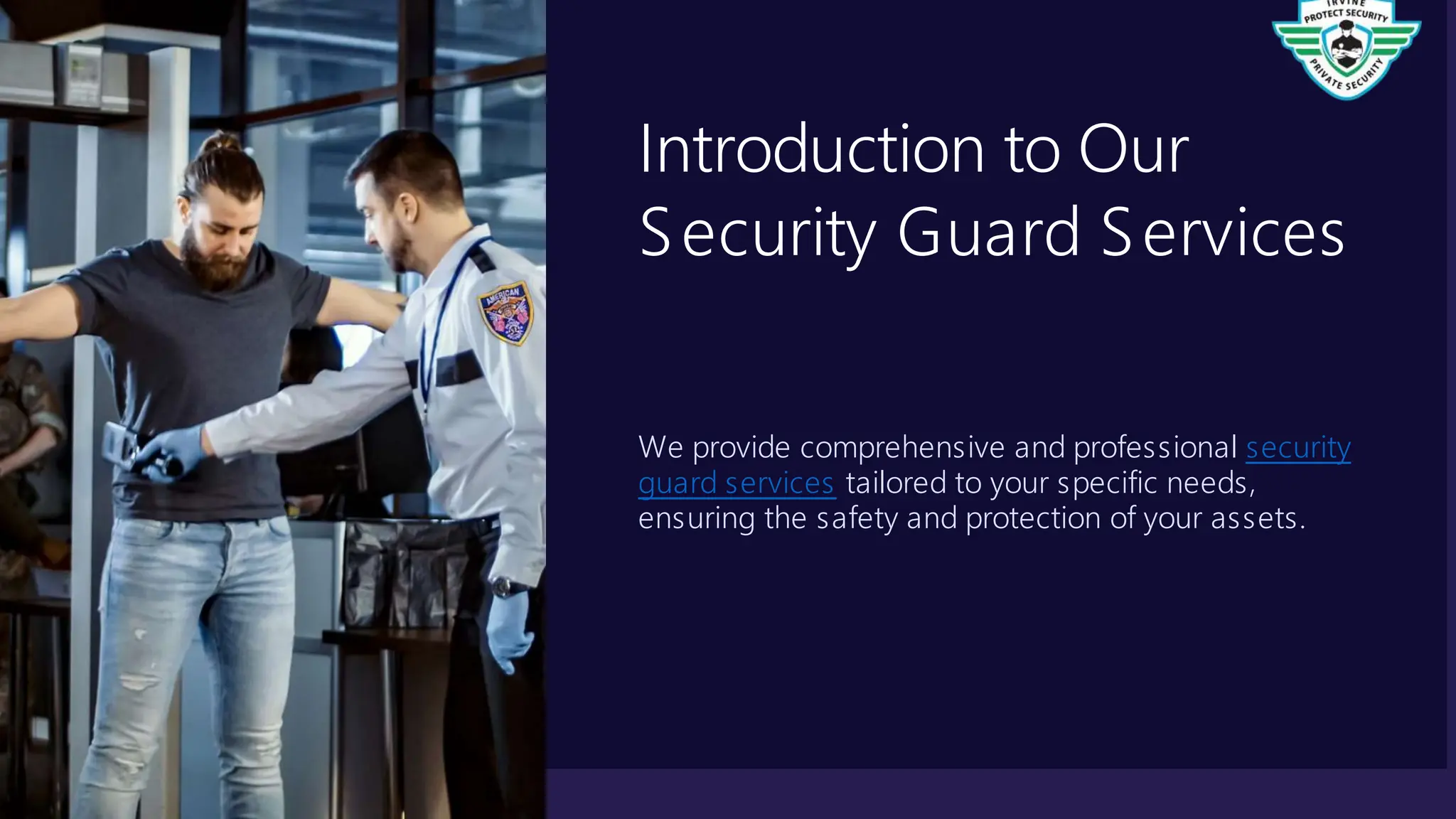 The Essential Role of Professional Security Guards in Our Society | PDF