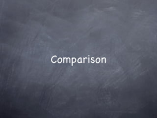 Comparison
 