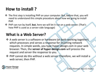 Introduction to-php | PPTX