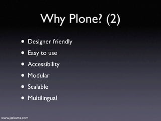 Introduction to Plone