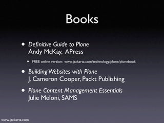 Introduction to Plone