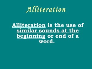 Introduction To Poetic Terminology | PPT