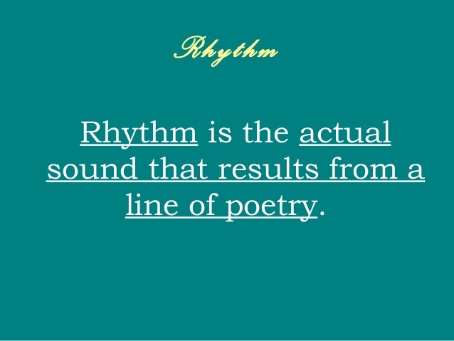 Introduction to-poetic-terminology