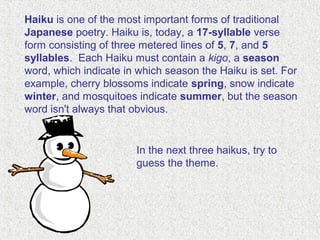 Introduction to Poetry | PPT