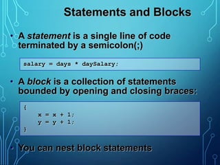 Introduction to Java Programming | PPTX