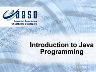 Introduction to Java Programming 