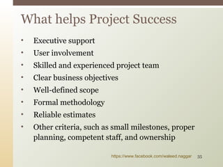 Introduction to Project Management Slide 35