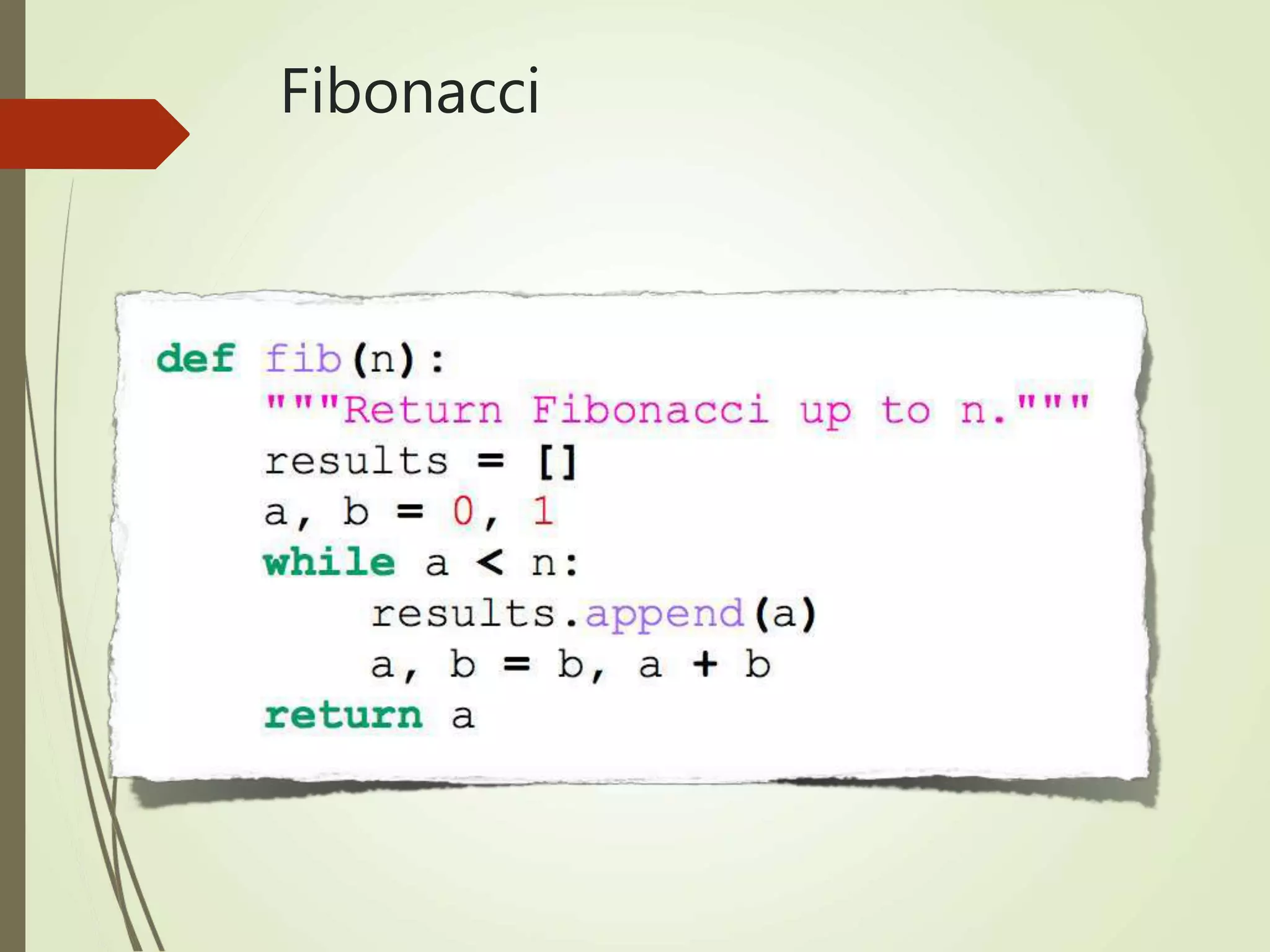 Fibonacci
 