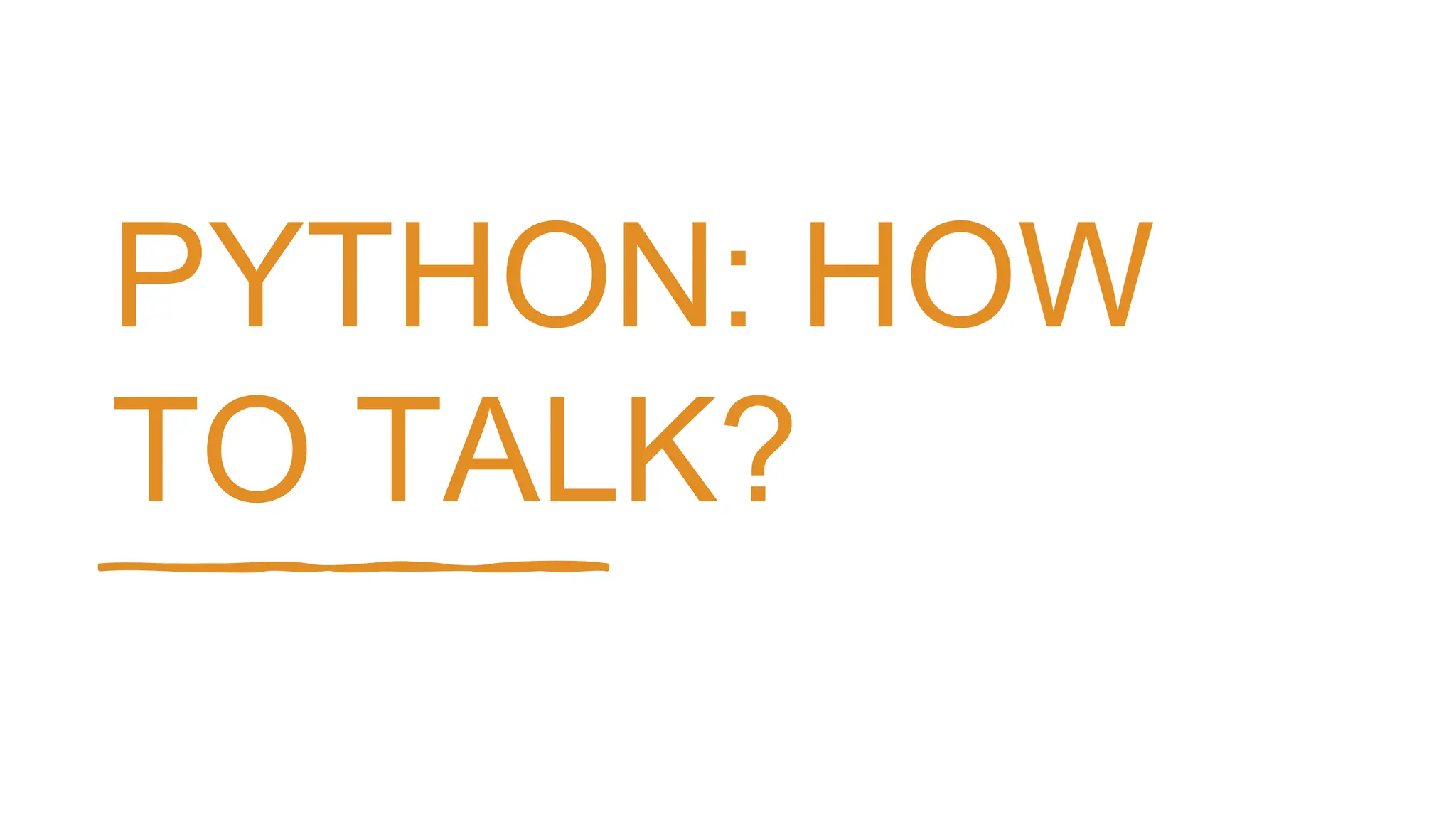 Introduction to Python Programming Language | PPT