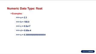 Brief Introduction to Python Programming