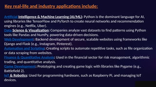 Comprehensive Introduction to Python Programming: Features, Execution ...