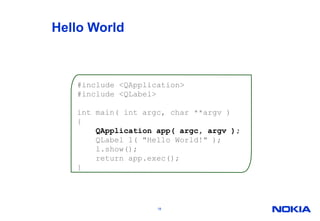 Introduction to Qt | PPTX