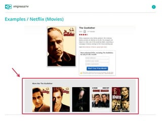 9
Examples / Netflix (Movies)
 