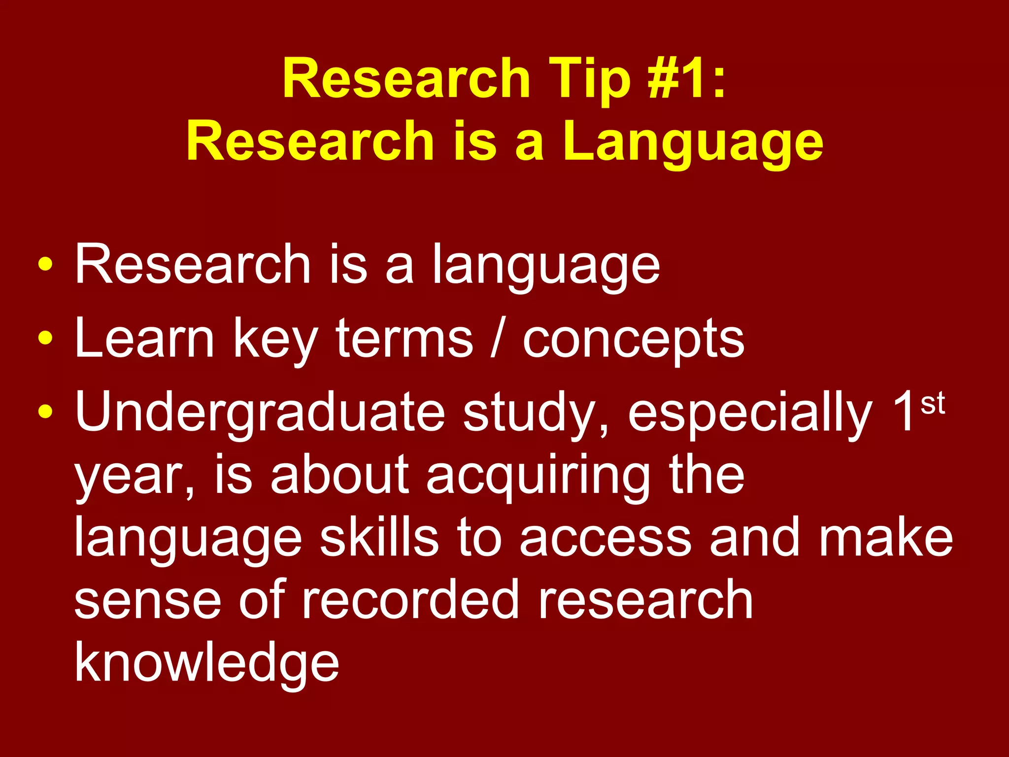Psychological research is a recent phenomenon Western, scientific, psychological research only has about a 60-100 year history. 