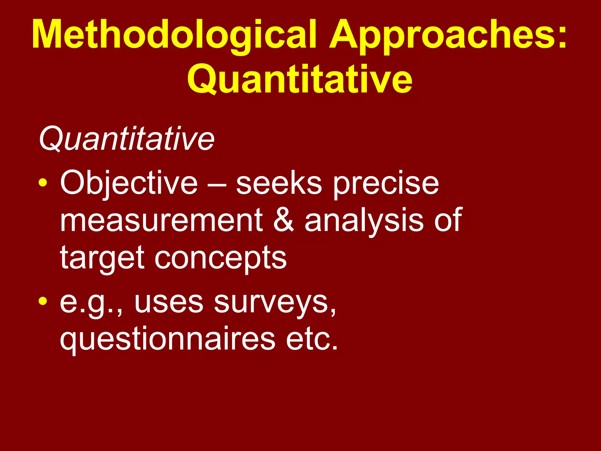 Research questions Expressing topics of interest as  research questions  is a key first step, e.g., Is it bad to smack your children? 
