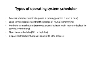 Introduction to Scheduling | PPTX