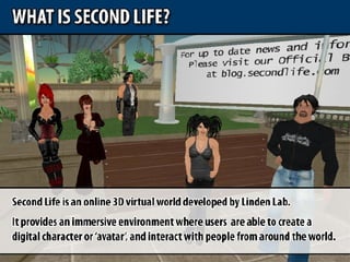 Introduction to Second Life | PPT