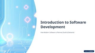 Introduction to Software Development and Modern Practices | PPTX