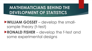 Statistics Gen Math Introduction-to-Statistics (2).pptx Generation Mathematics | PPTX