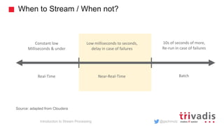 Introduction to Stream Processing | PDF