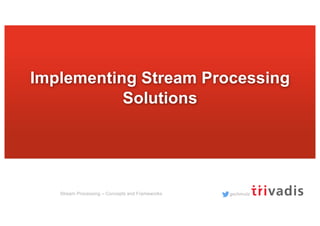 Introduction to Stream Processing | PDF