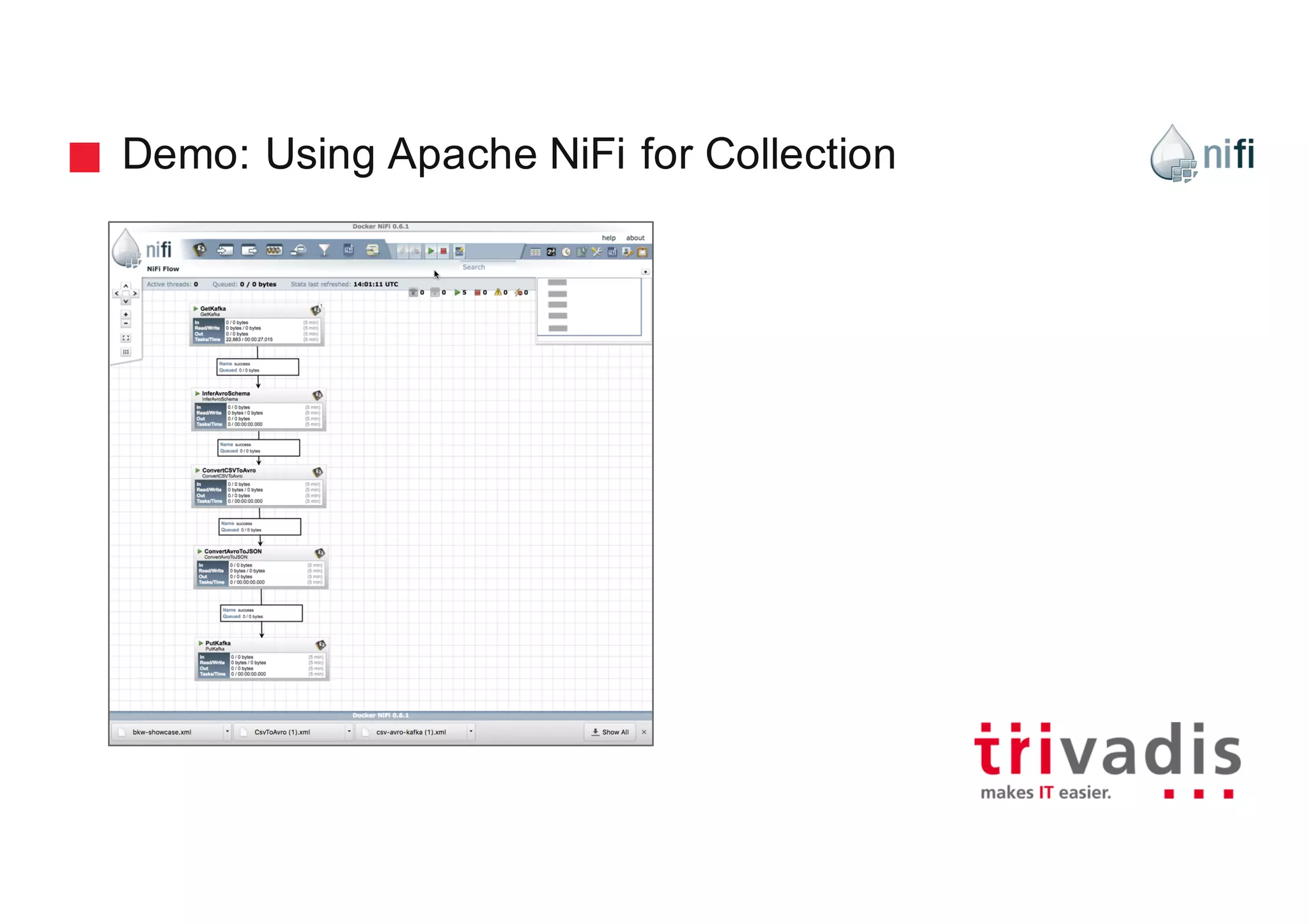 Demo: Using Apache NiFi for Collection
 