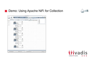 Demo: Using Apache NiFi for Collection
 