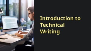 The Introduction to Technical Writing.pptx