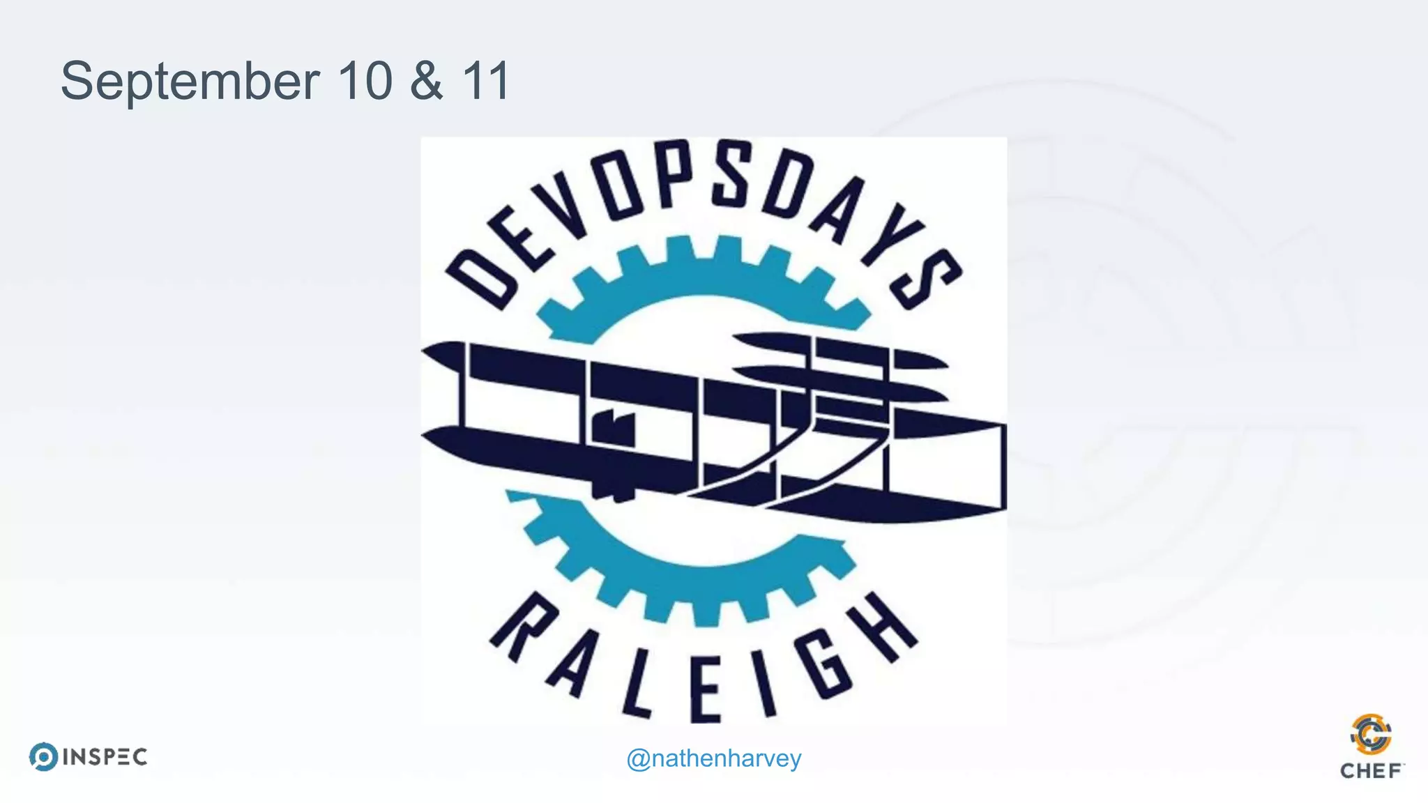 @nathenharvey
September 10 & 11
 