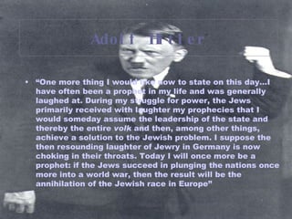 Introduction to the Holocaust | PPT