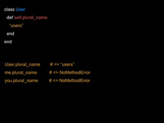 Introduction to the Ruby Object Model | PPTX