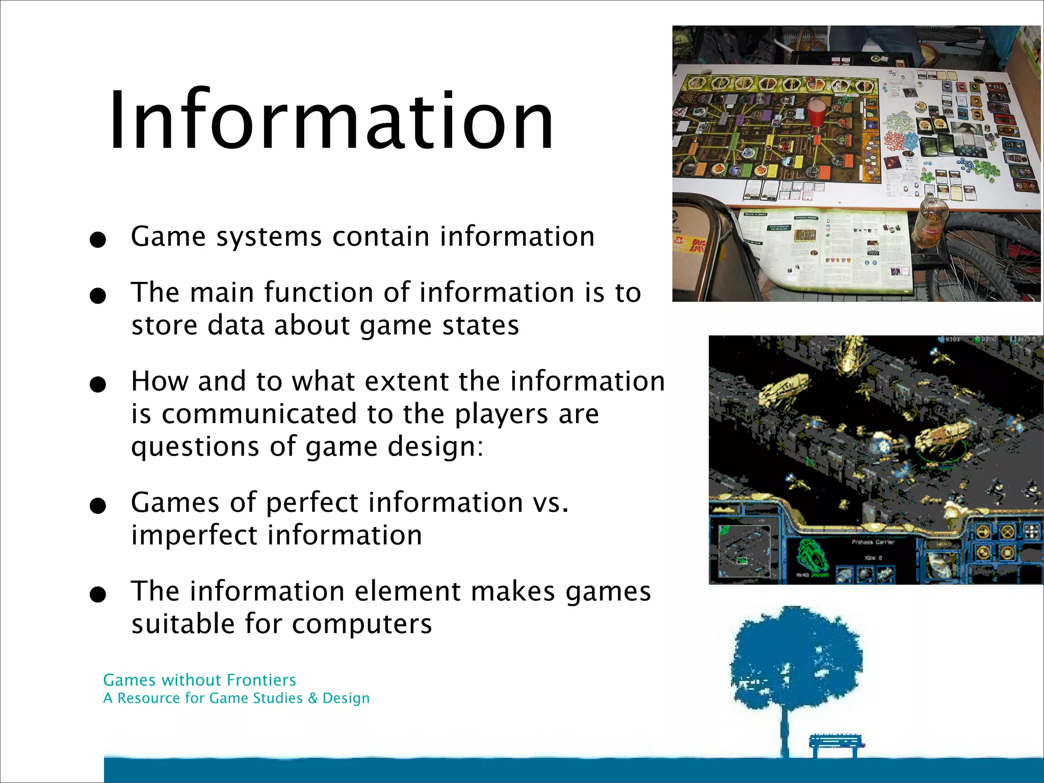 Introduction to the Theory of Game Elements