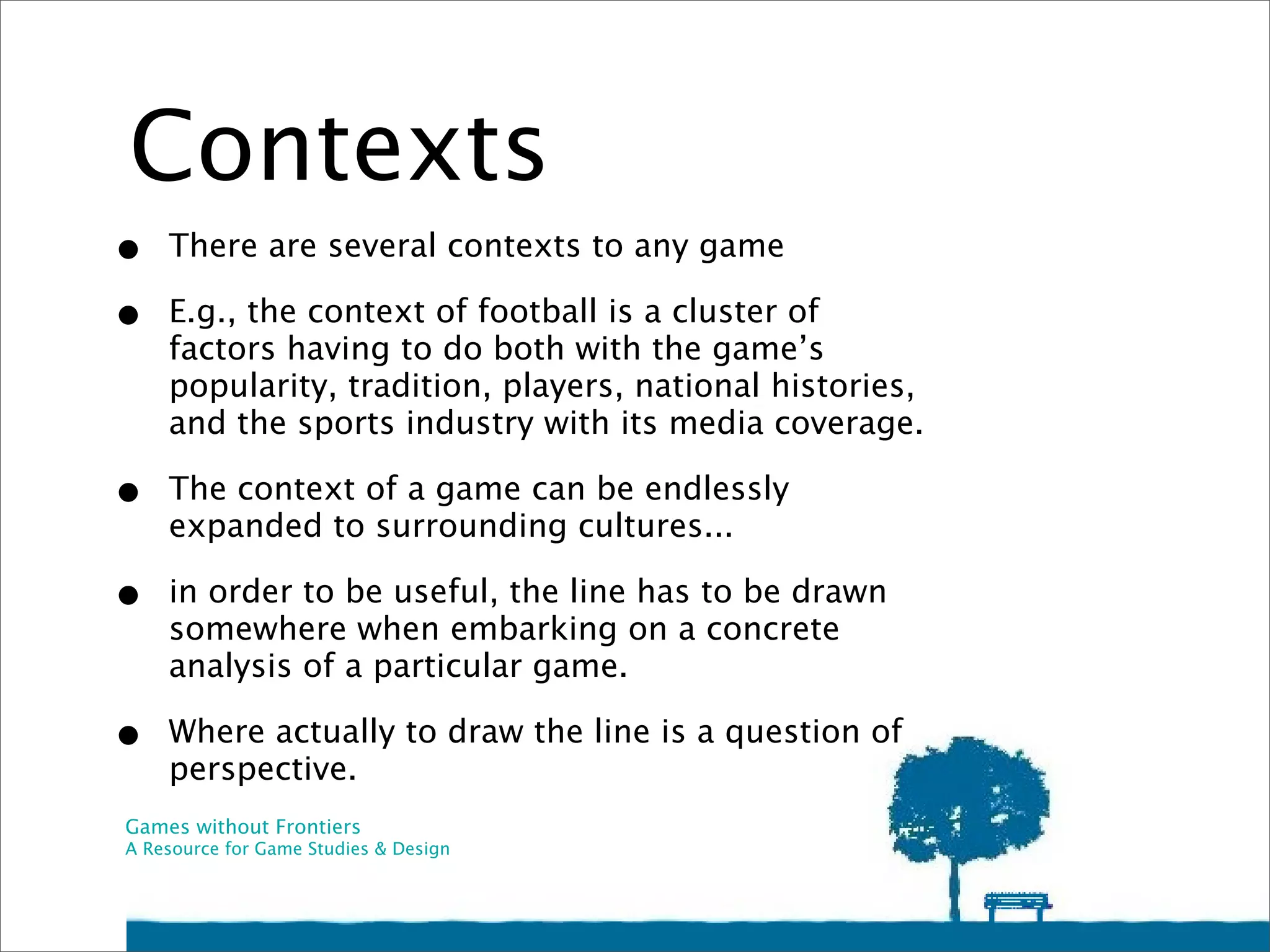 Introduction to the Theory of Game Elements