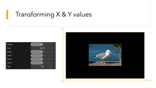 Transforming X & Y values
 