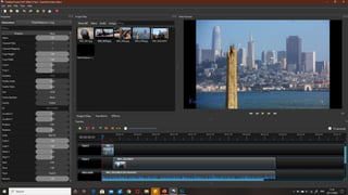 Getting to know the
workspace
 