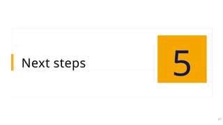 Next steps
47
5
 